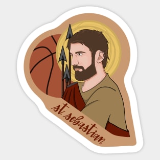 St. Sebastian (Basketball) Sticker